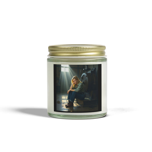 MOTIVATIONAL WOMEN ART . MINDSET IS EVERYTHING candle