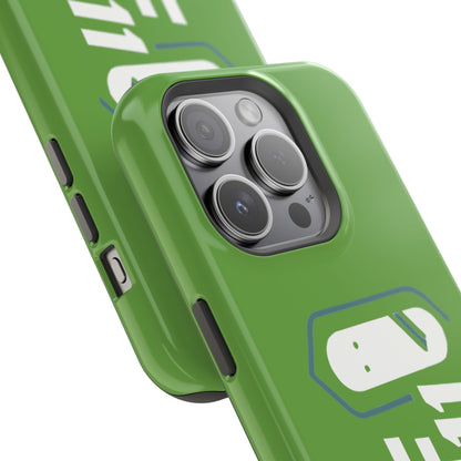 ELF11 Green Impact-Resistant Phone Case — Rugged Shockproof Protective Cover