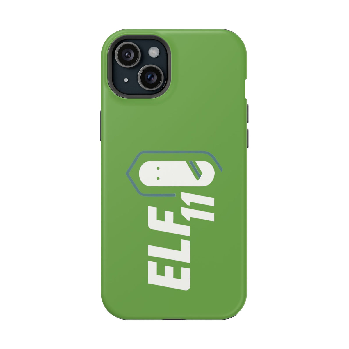 ELF11 Green Impact-Resistant Phone Case — Rugged Shockproof Protective Cover