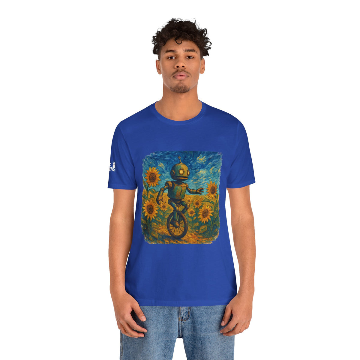 Robot Unicycle Tee