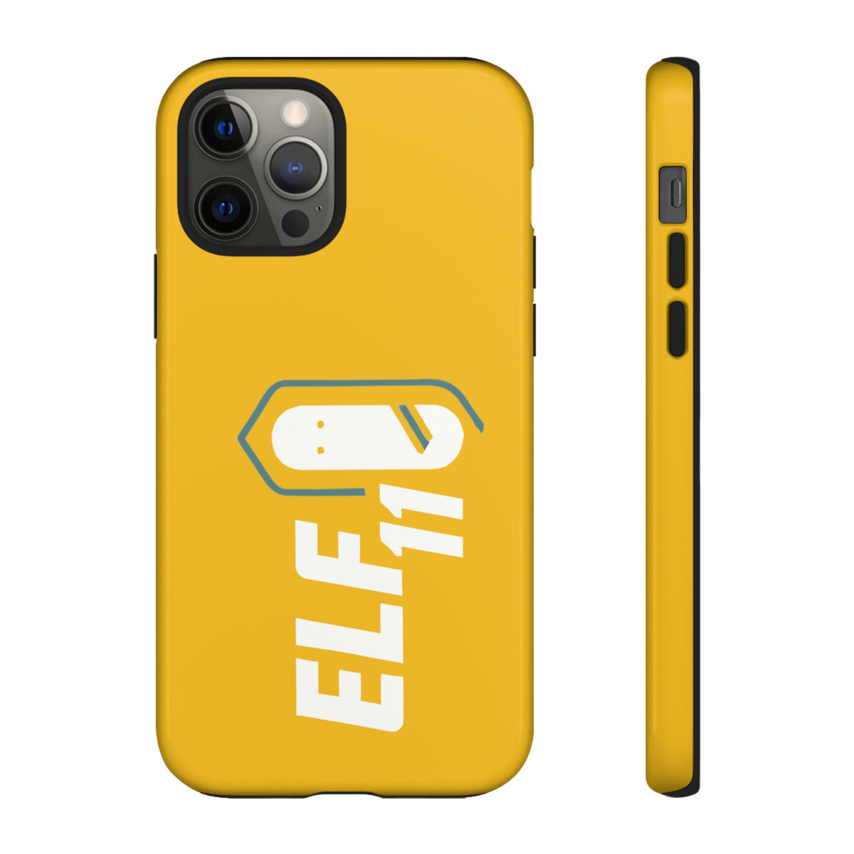 Yellow 'ELF11' Phone Case — Protective Slim Shockproof Cover