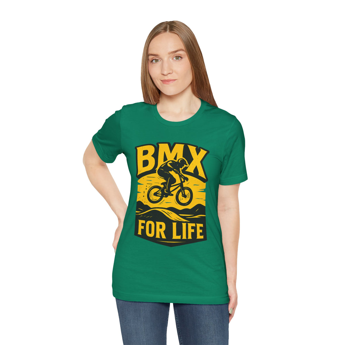 BMX FOR LIFE SHORT SLEVE SHIRT