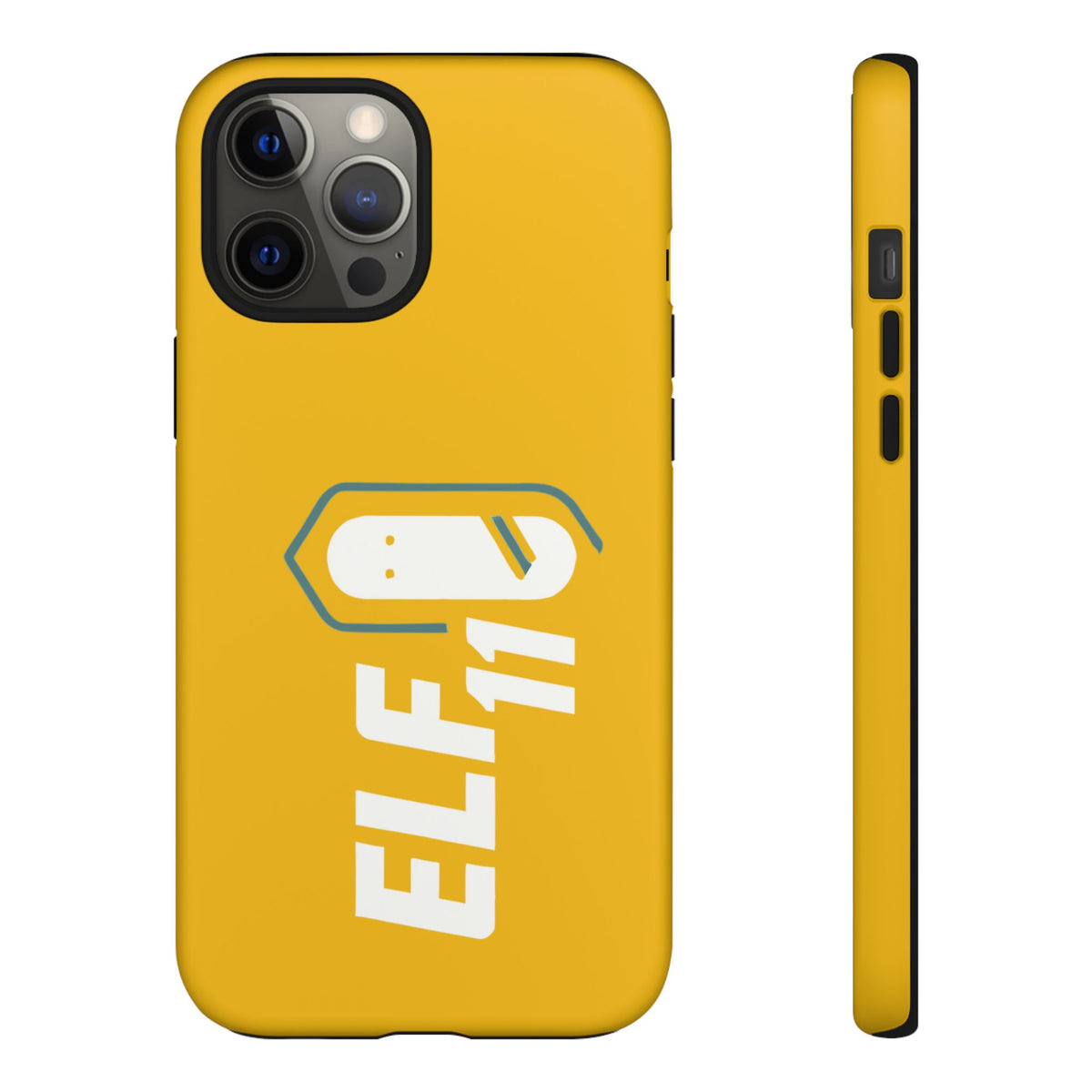 Yellow 'ELF11' Phone Case — Protective Slim Shockproof Cover