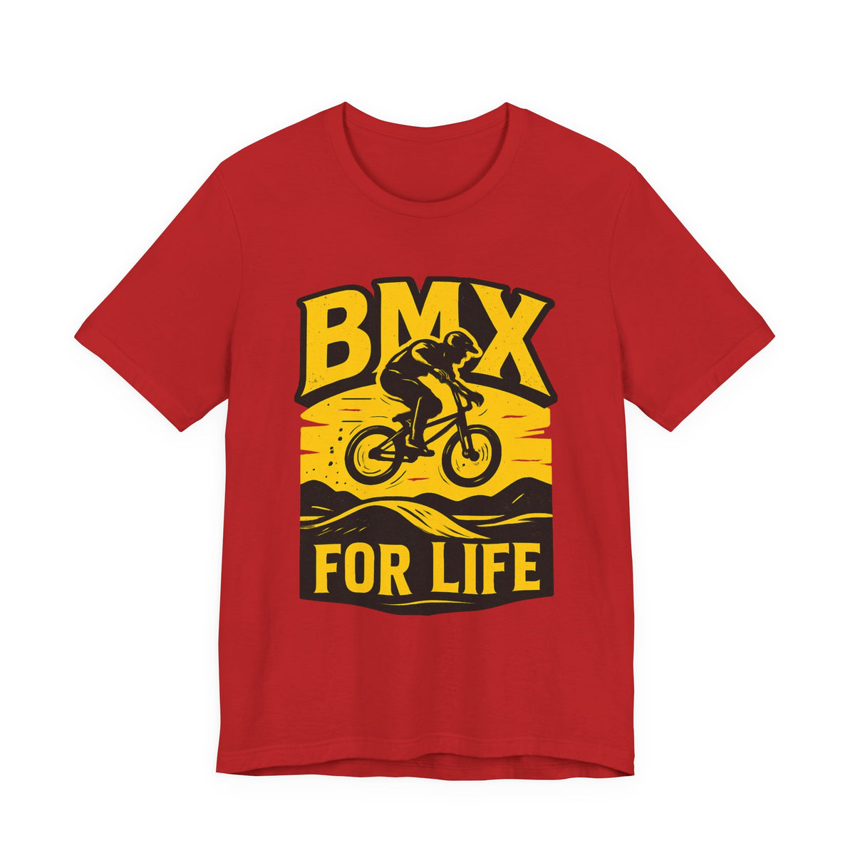 BMX FOR LIFE SHORT SLEVE SHIRT