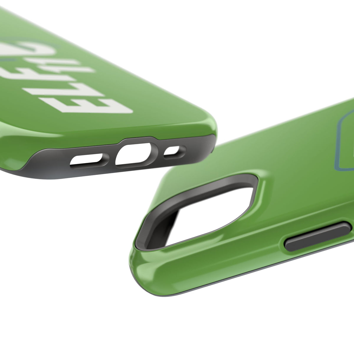 ELF11 Green Impact-Resistant Phone Case — Rugged Shockproof Protective Cover