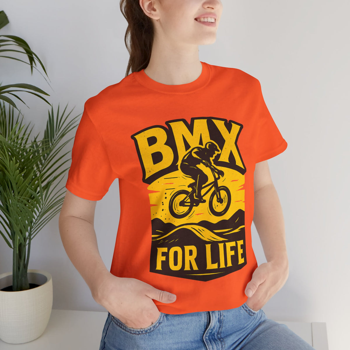 BMX FOR LIFE SHORT SLEVE SHIRT