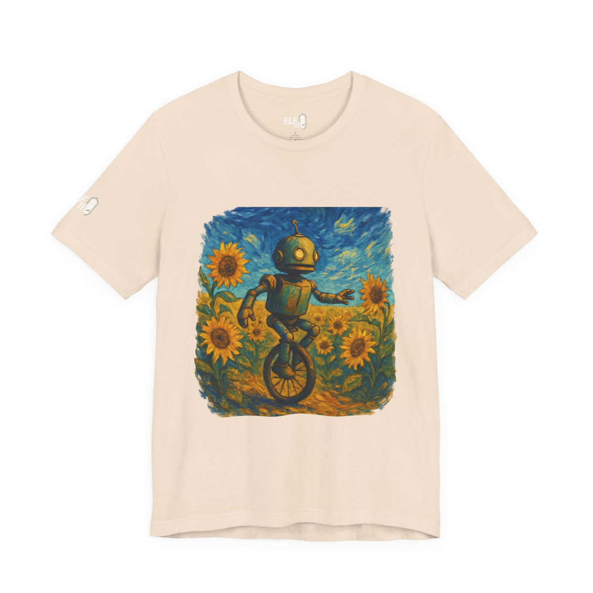 Robot Unicycle Tee