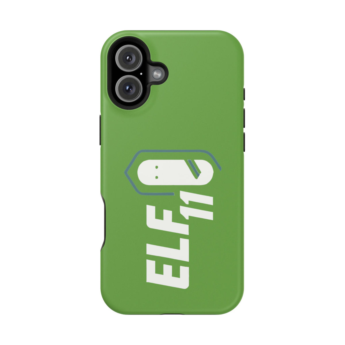 ELF11 Green Impact-Resistant Phone Case — Rugged Shockproof Protective Cover