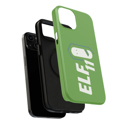 ELF11 Green Impact-Resistant Phone Case — Rugged Shockproof Protective Cover