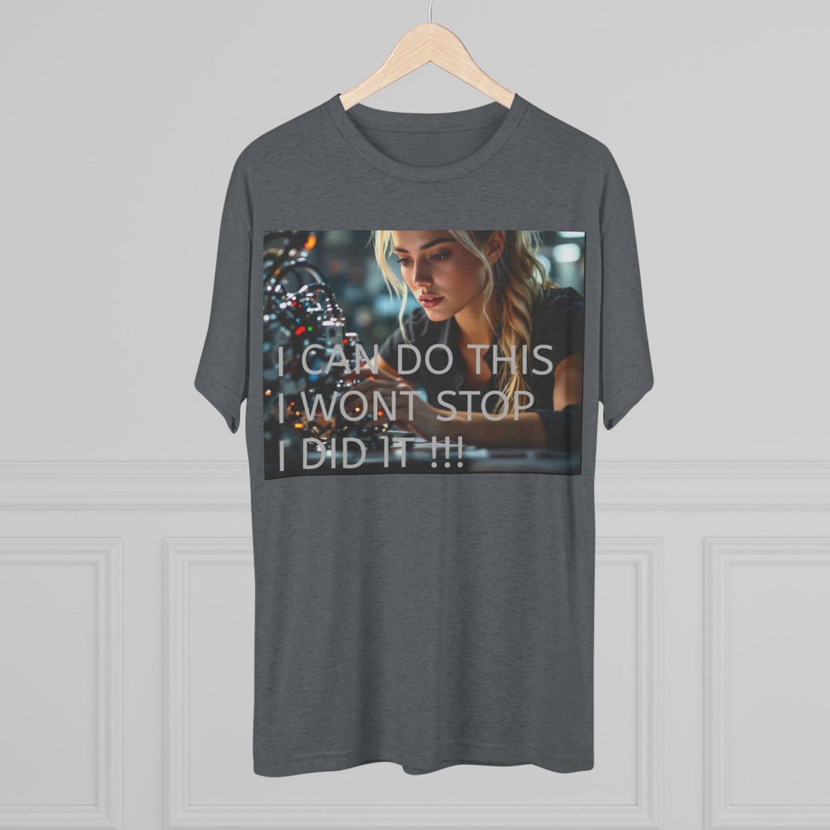 Motivational Unisex Tee - "I Can Do This!" - Inspirational Crew Neck Shirt, Fitness Gift, Everyday Wear, Confidence Booster, Casual Outfit