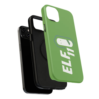 ELF11 Green Impact-Resistant Phone Case — Rugged Shockproof Protective Cover