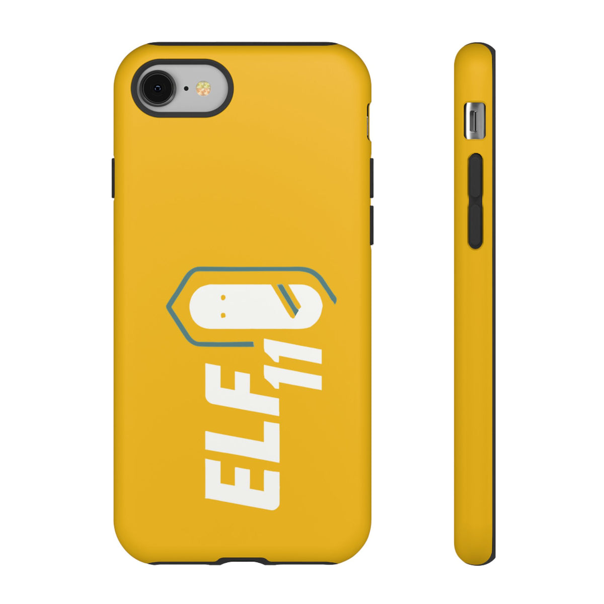 Yellow 'ELF11' Phone Case — Protective Slim Shockproof Cover