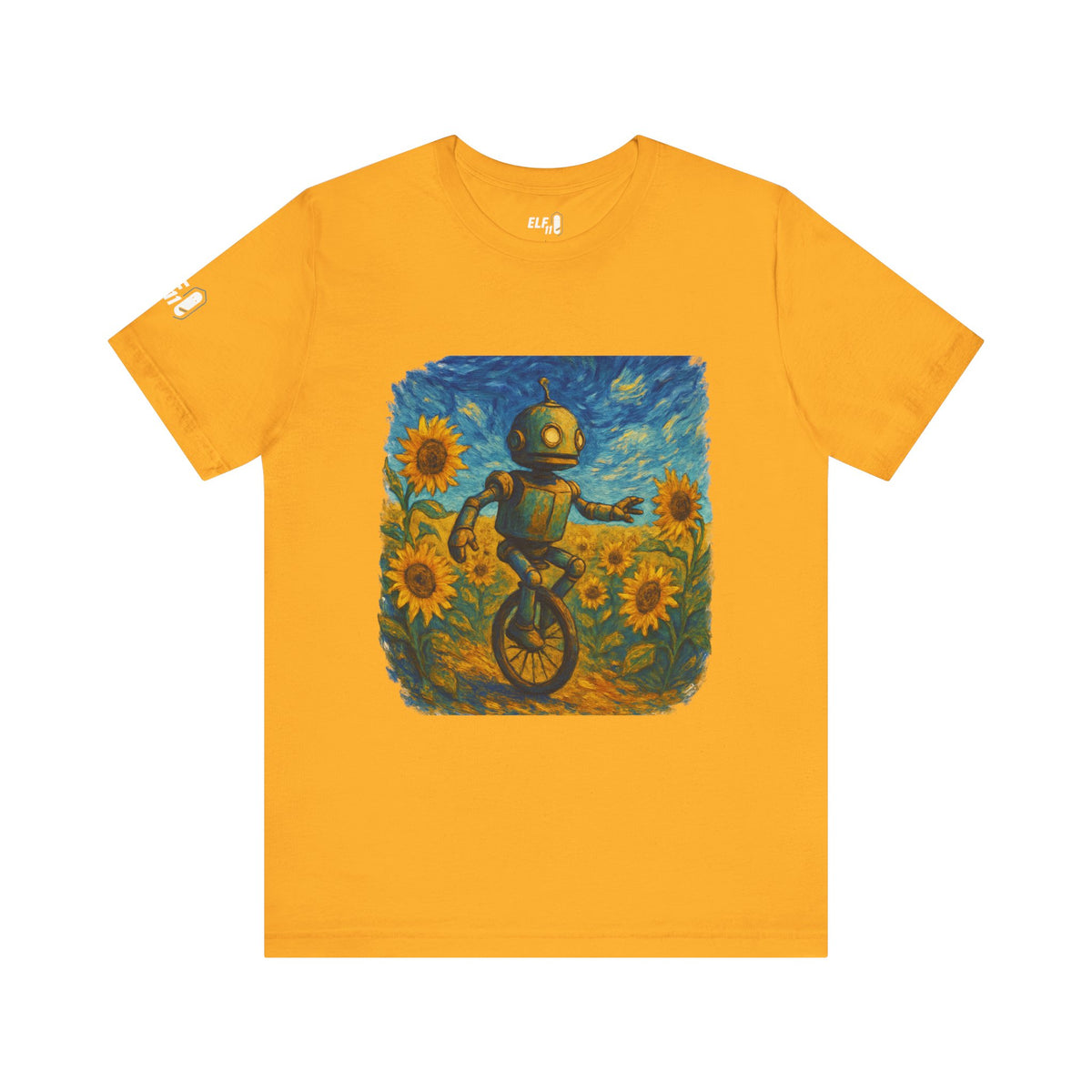 Robot Unicycle Tee