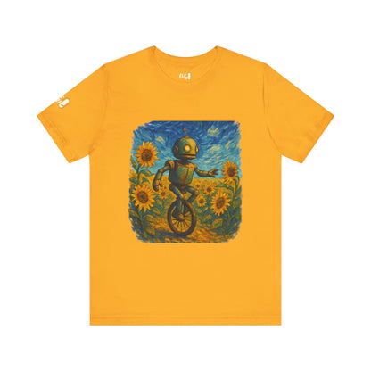Robot Unicycle Tee