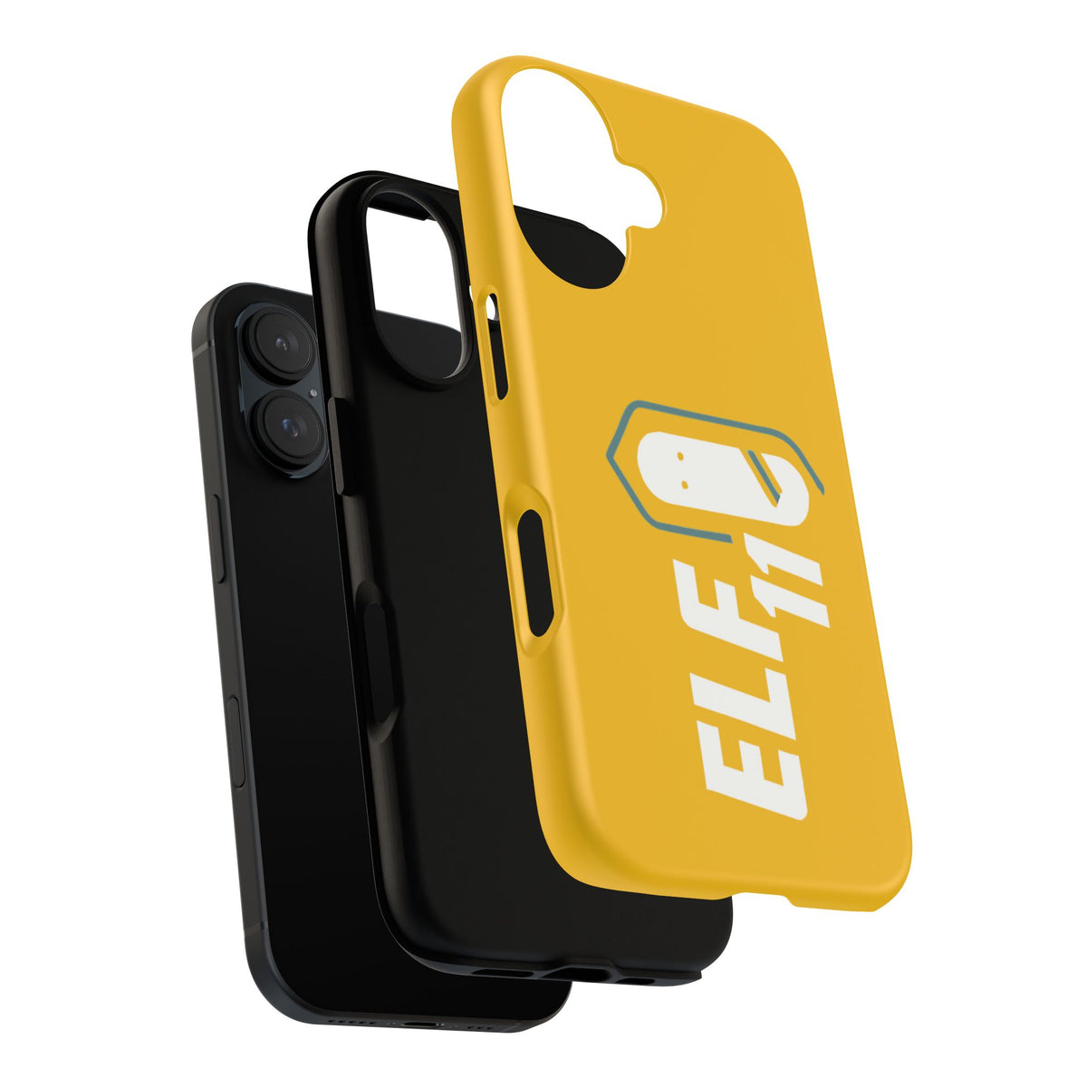 Yellow 'ELF11' Phone Case — Protective Slim Shockproof Cover