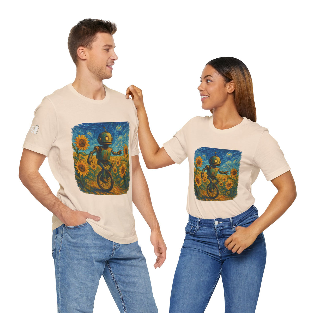 Robot Unicycle Tee
