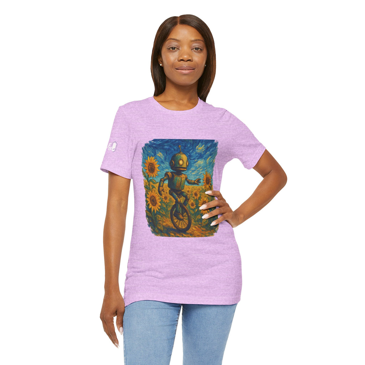 Robot Unicycle Tee