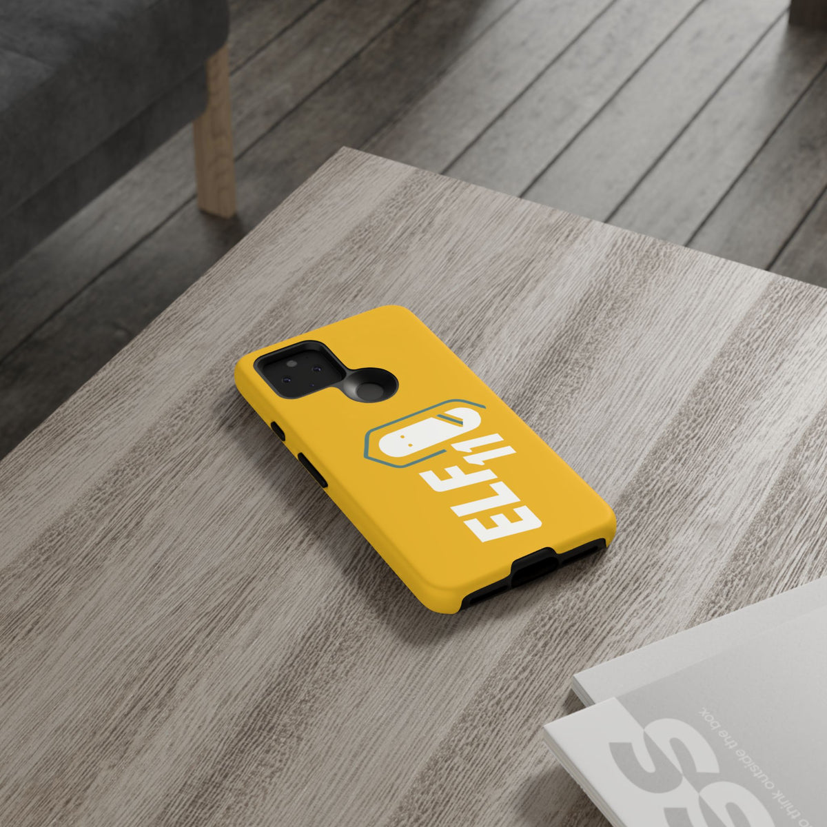 Yellow 'ELF11' Phone Case — Protective Slim Shockproof Cover