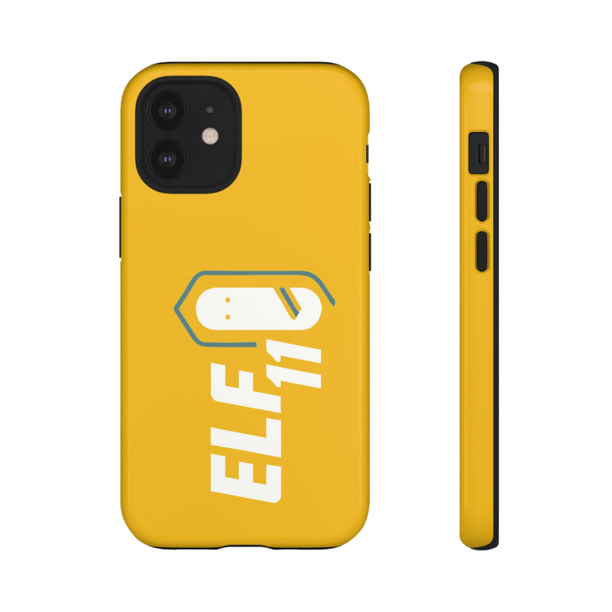 Yellow 'ELF11' Phone Case — Protective Slim Shockproof Cover