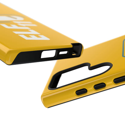 Yellow 'ELF11' Phone Case — Protective Slim Shockproof Cover