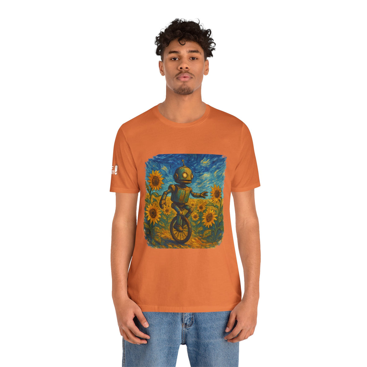 Robot Unicycle Tee