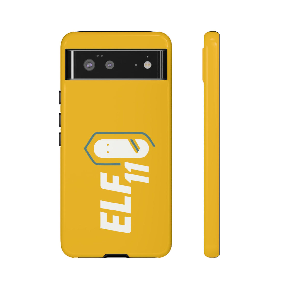 Yellow 'ELF11' Phone Case — Protective Slim Shockproof Cover