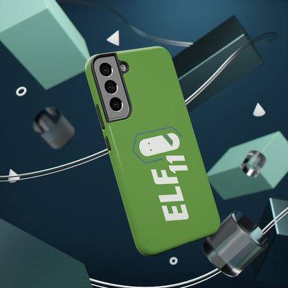 ELF11 Green Impact-Resistant Phone Case — Rugged Shockproof Protective Cover