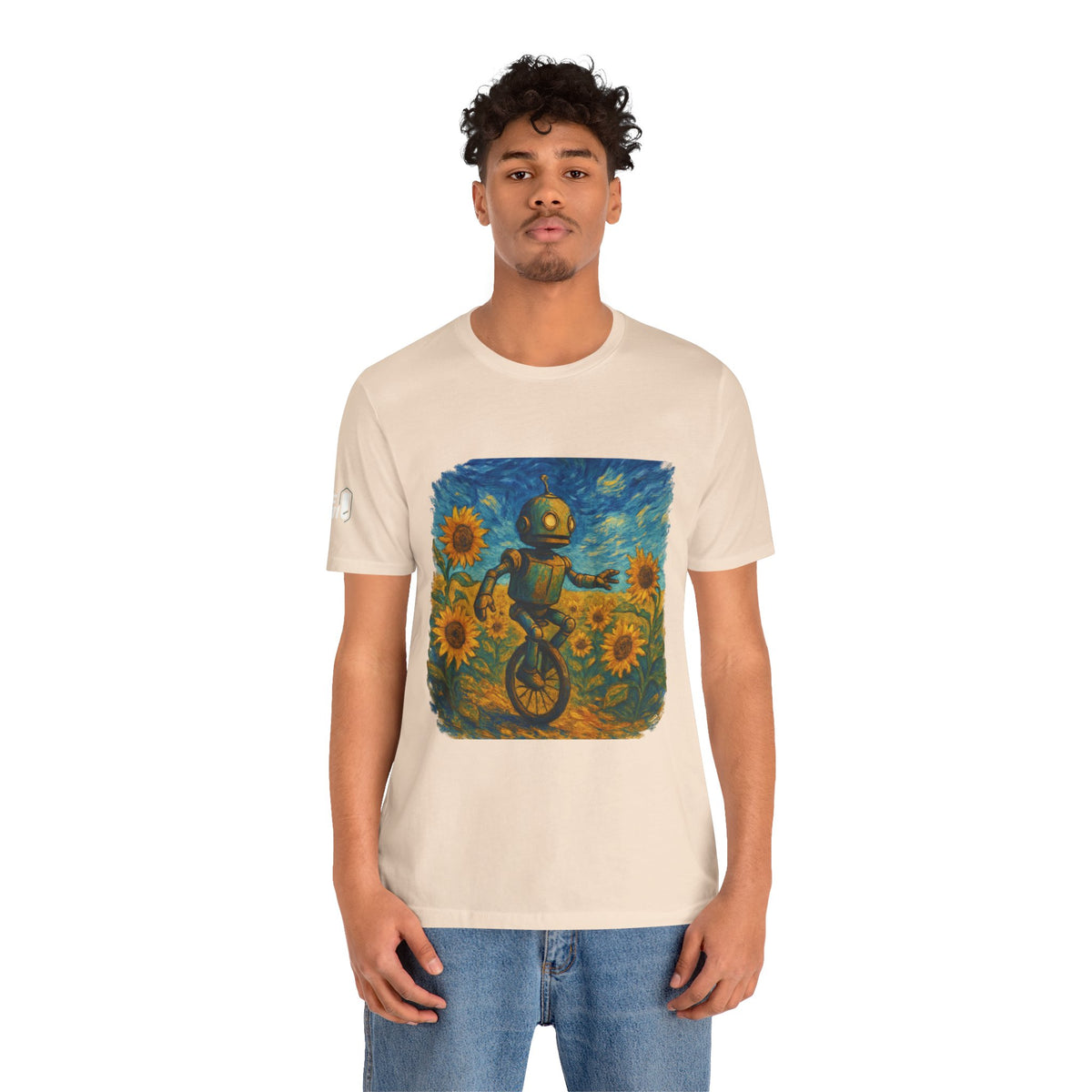 Robot Unicycle Tee