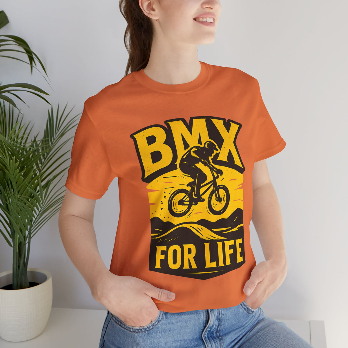 BMX FOR LIFE SHORT SLEVE SHIRT