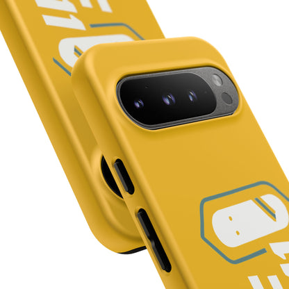 Yellow 'ELF11' Phone Case — Protective Slim Shockproof Cover