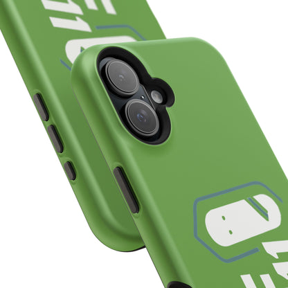 ELF11 Green Impact-Resistant Phone Case — Rugged Shockproof Protective Cover