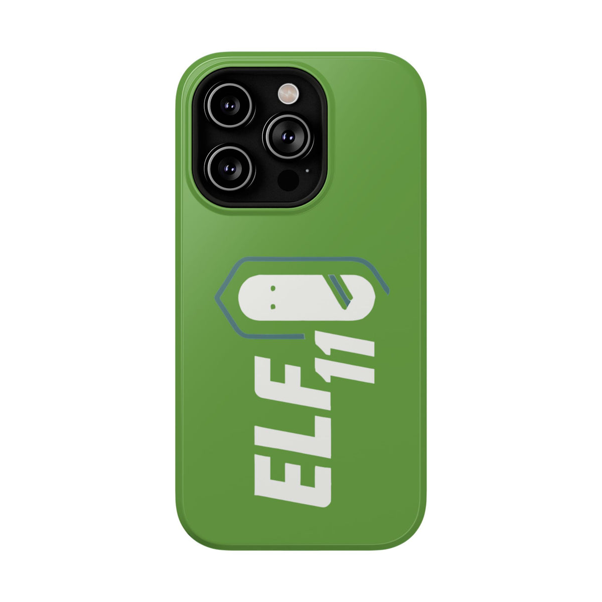 ELF11 Green Impact-Resistant Phone Case — Rugged Shockproof Protective Cover