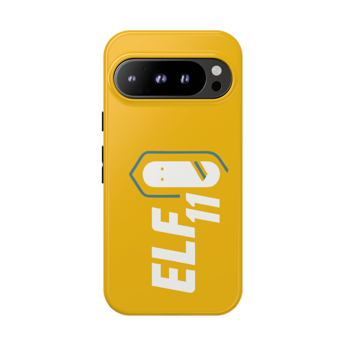 Yellow 'ELF11' Phone Case — Protective Slim Shockproof Cover