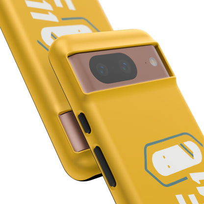 Yellow 'ELF11' Phone Case — Protective Slim Shockproof Cover