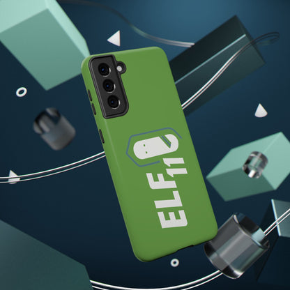 ELF11 Green Impact-Resistant Phone Case — Rugged Shockproof Protective Cover