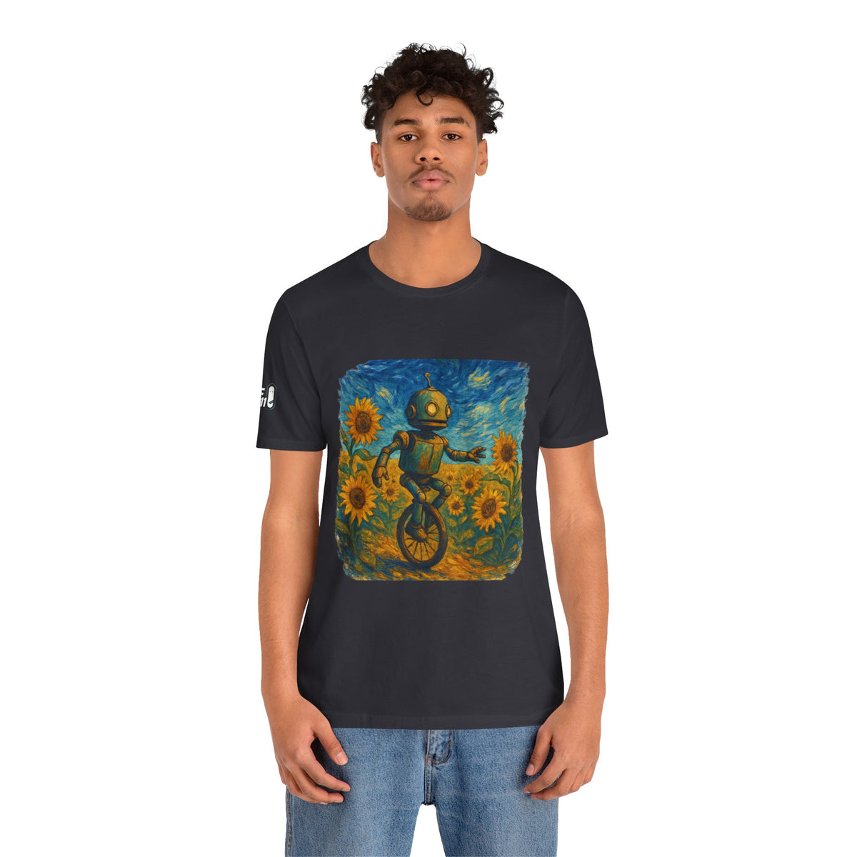 Robot Unicycle Tee