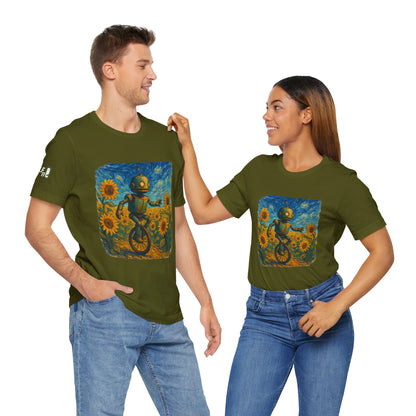 Robot Unicycle Tee