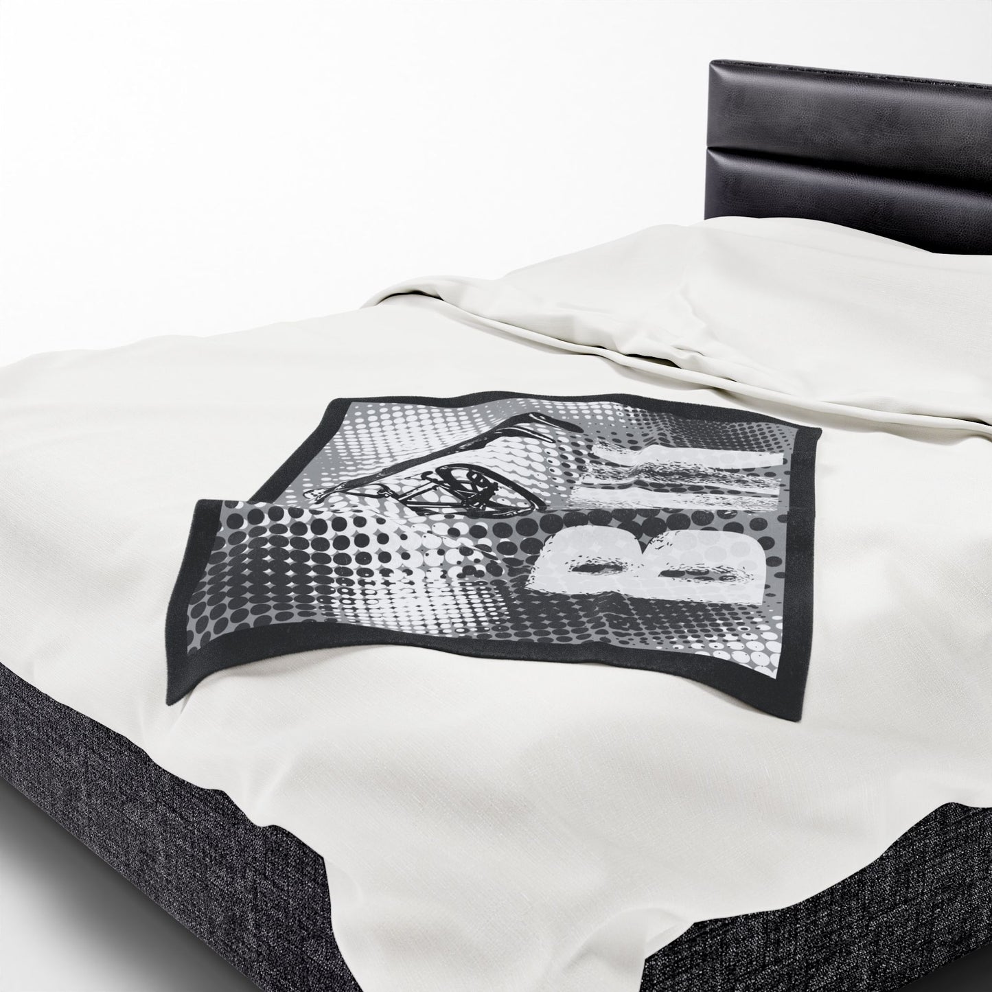 BMX Adventure Velveteen Plush Blanket