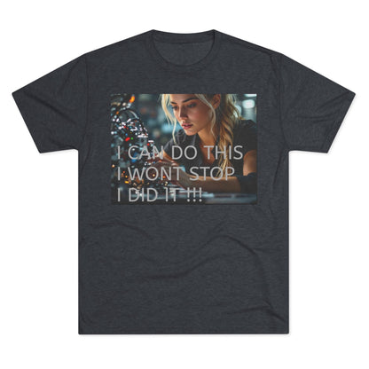 Motivational Unisex Tee - "I Can Do This!" - Inspirational Crew Neck Shirt, Fitness Gift, Everyday Wear, Confidence Booster, Casual Outfit