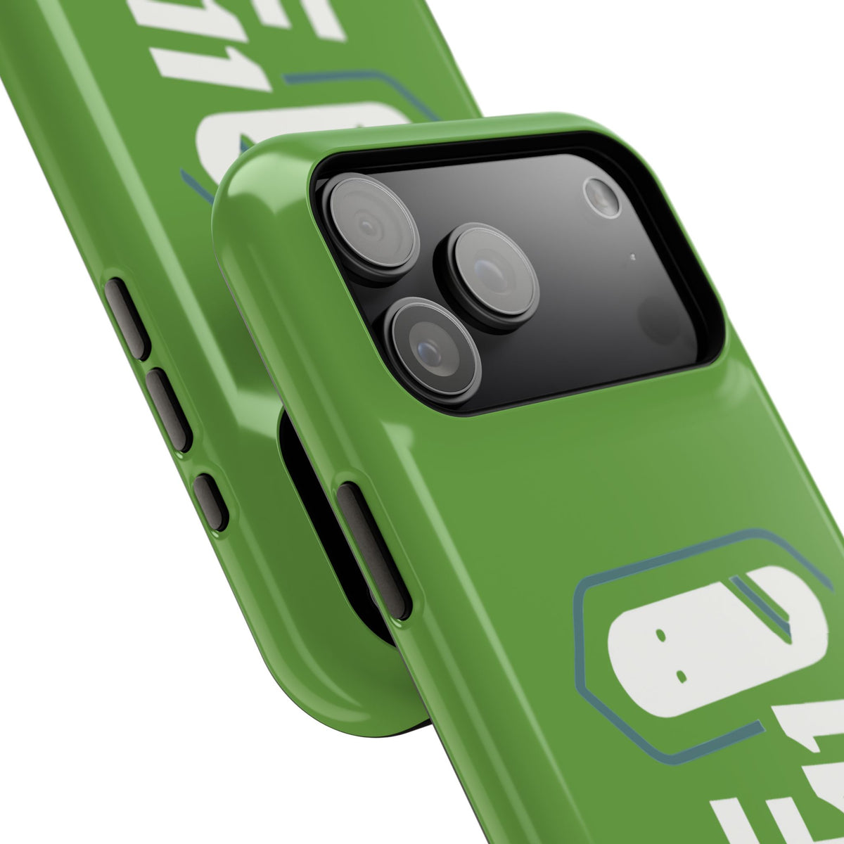 ELF11 Green Impact-Resistant Phone Case — Rugged Shockproof Protective Cover