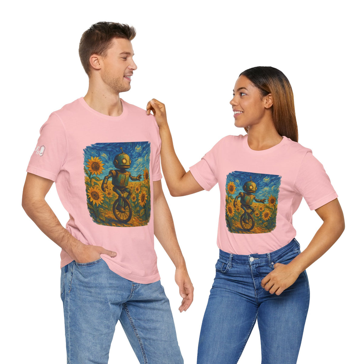 Robot Unicycle Tee