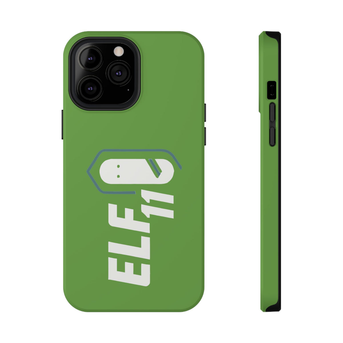 ELF11 Green Impact-Resistant Phone Case — Rugged Shockproof Protective Cover