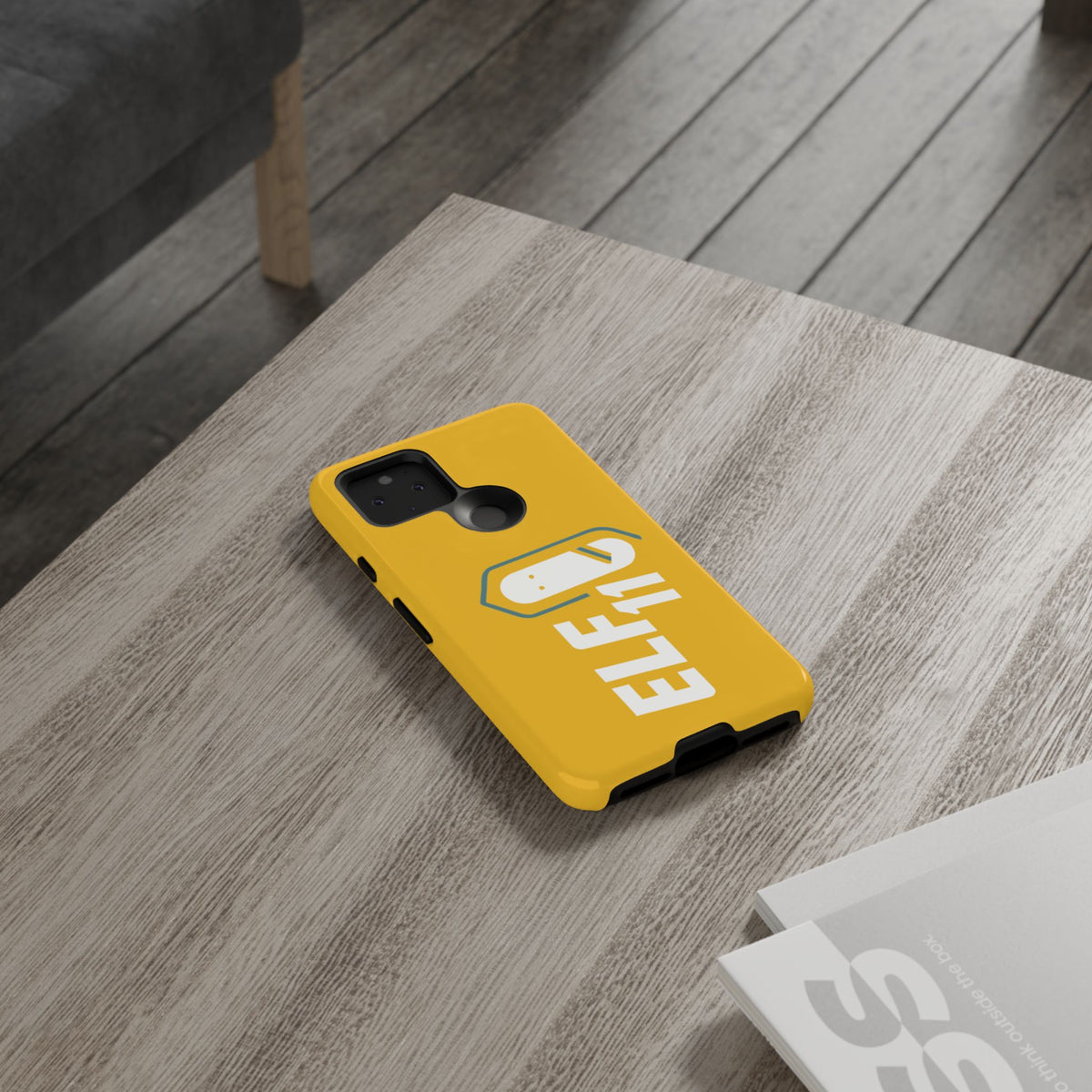Yellow 'ELF11' Phone Case — Protective Slim Shockproof Cover