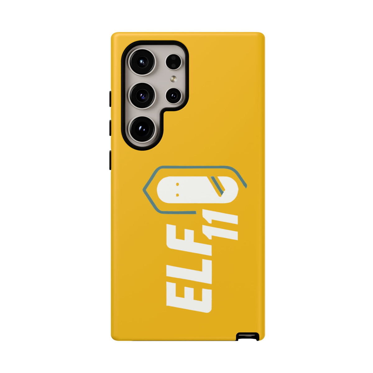 Yellow 'ELF11' Phone Case — Protective Slim Shockproof Cover
