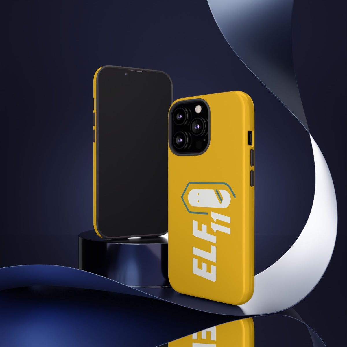 Yellow 'ELF11' Phone Case — Protective Slim Shockproof Cover