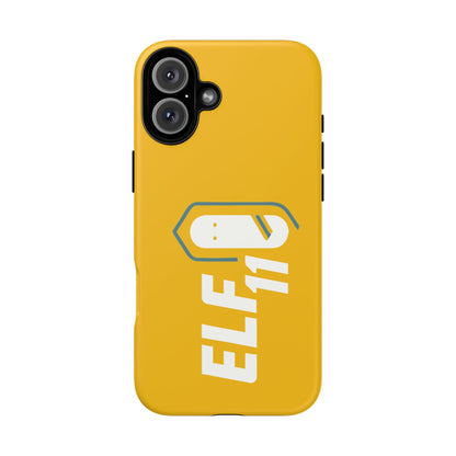 Yellow 'ELF11' Phone Case — Protective Slim Shockproof Cover