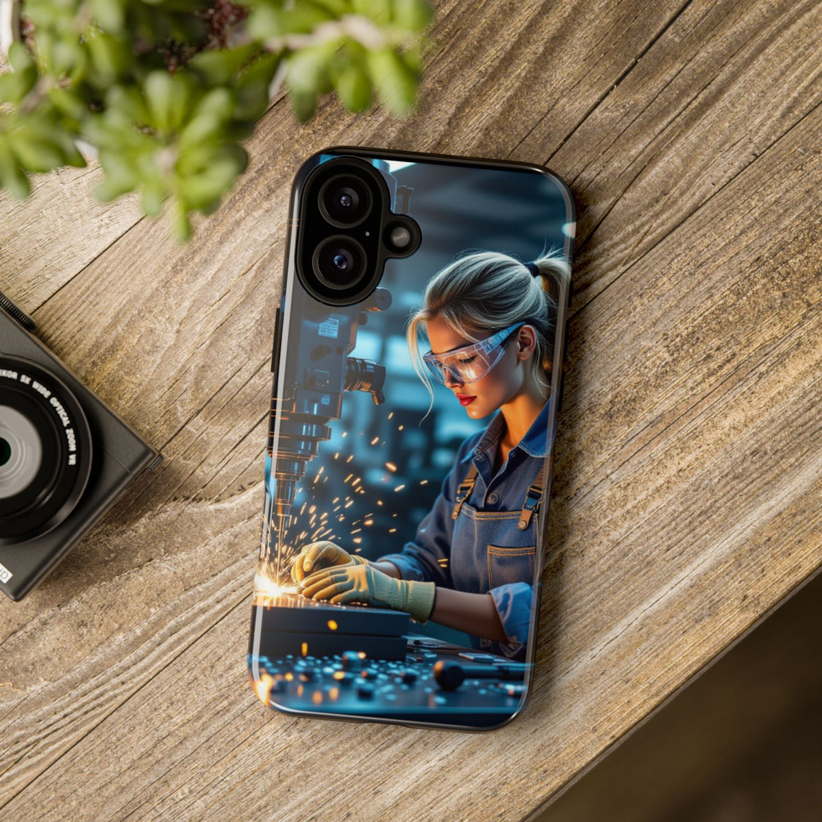 stay strong work environment cell phone case