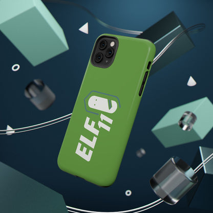 ELF11 Green Impact-Resistant Phone Case — Rugged Shockproof Protective Cover