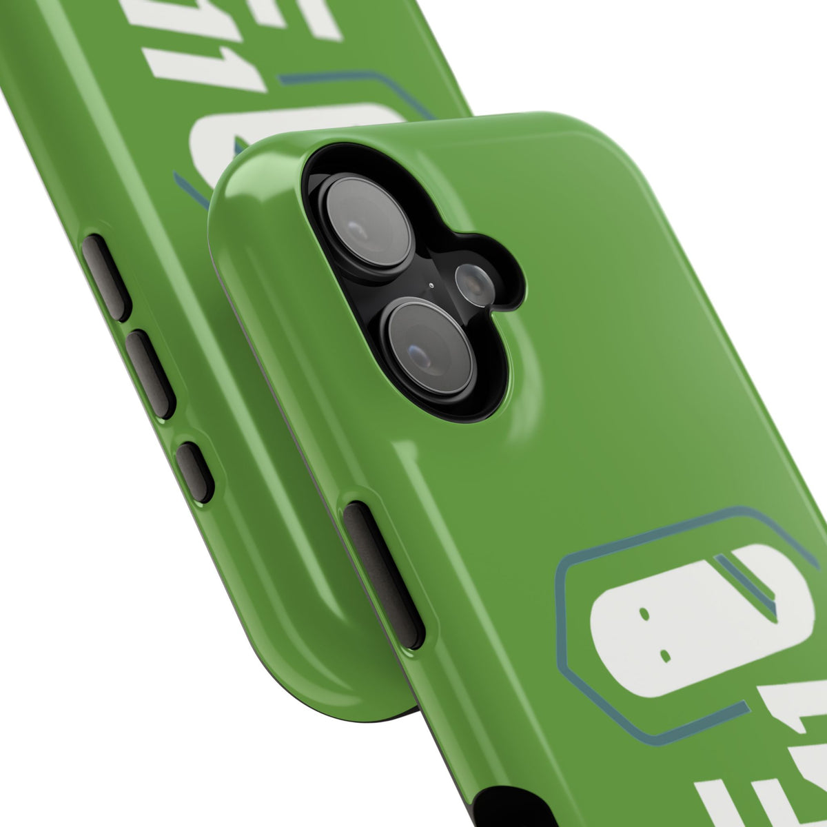 ELF11 Green Impact-Resistant Phone Case — Rugged Shockproof Protective Cover