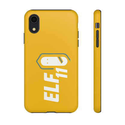 Yellow 'ELF11' Phone Case — Protective Slim Shockproof Cover